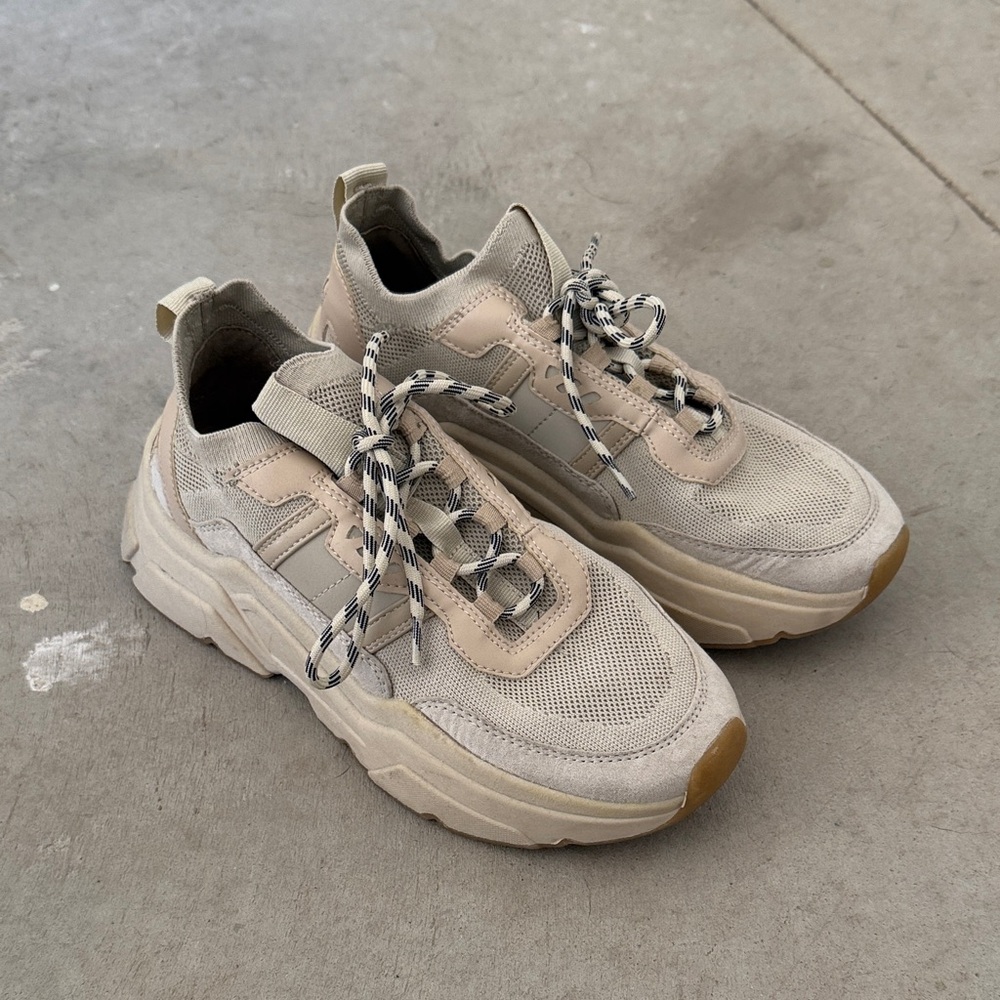 H&M Beige Sneakers